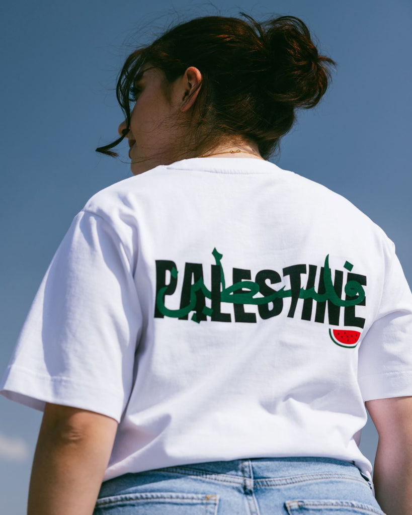 Activeist Palestine Tee Tops ACTIVEIST XS White 