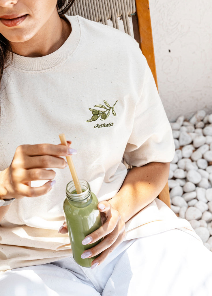 Activeist Harvest Olive Tee Tops ACTIVEIST 