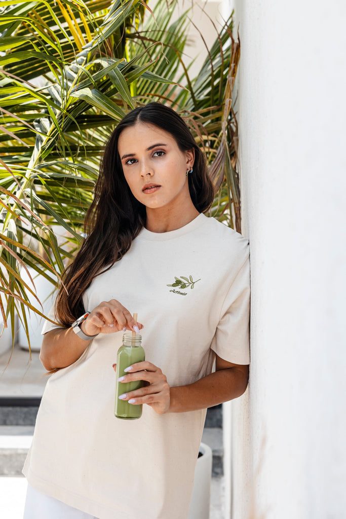 Activeist Harvest Olive Tee Tops ACTIVEIST XL Natural 