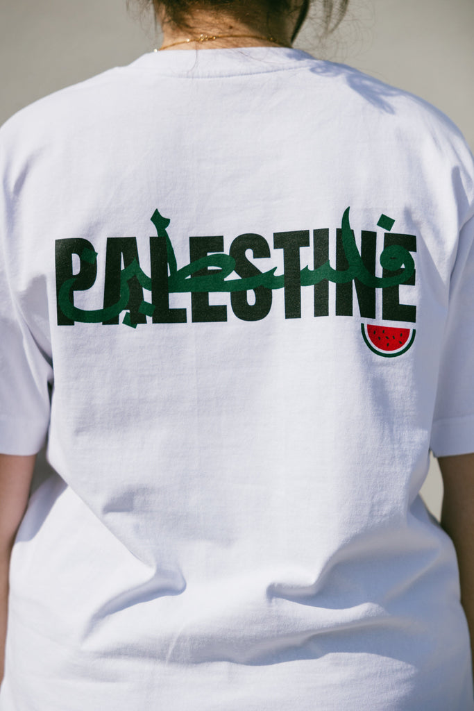 Activeist Palestine Tee Tops ACTIVEIST M White 