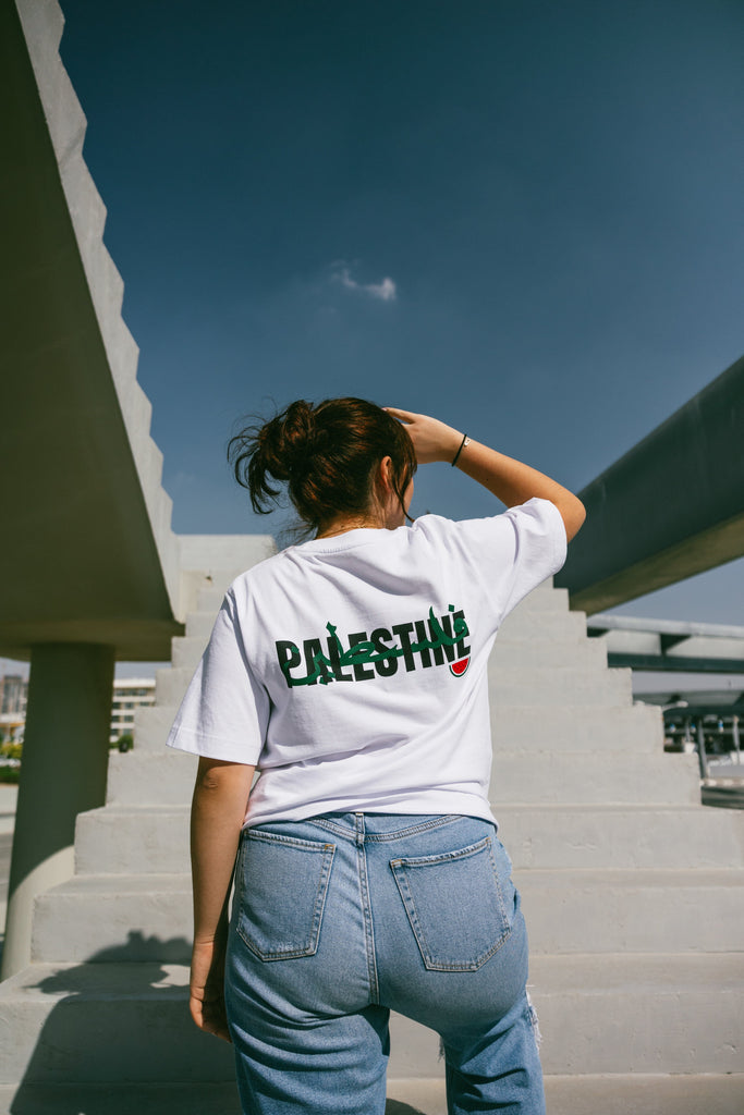 Activeist Palestine Tee Tops ACTIVEIST XL White 
