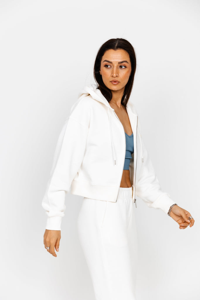 Activeist Essentials 360 Cropped Zip Hoodie ACTIVEIST 