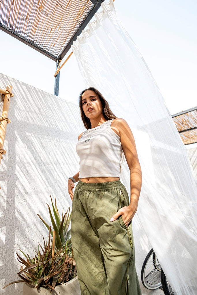 Activeist A Squeeze of Home Tank Tops ACTIVEIST Soft Almond S 