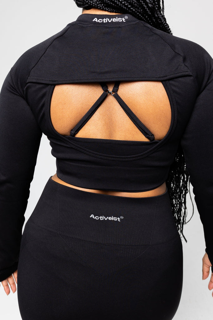 FormFit Seamless Long Sleeve Cropped Top Tops ACTIVEIST 